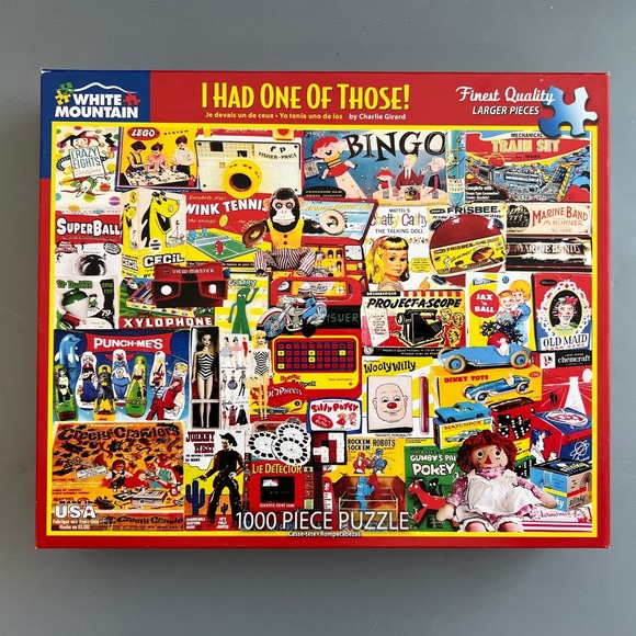 White Mountain I Had One of Those! 1000 Piece Jigsaw Puzzle - Picture 1 of 2